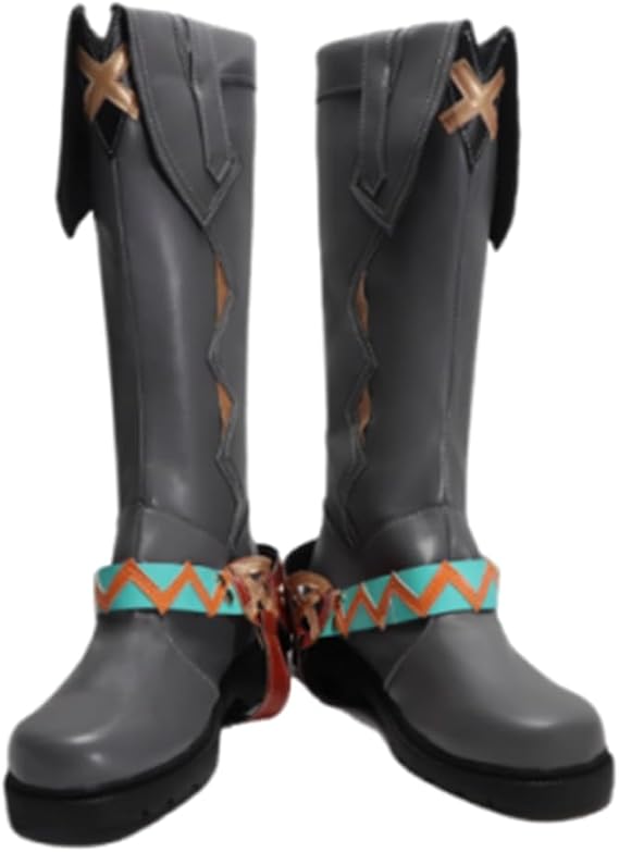 Ifa Genshin Impact Shoes Cosplay Boots Custom Made Anime Halloween W5036