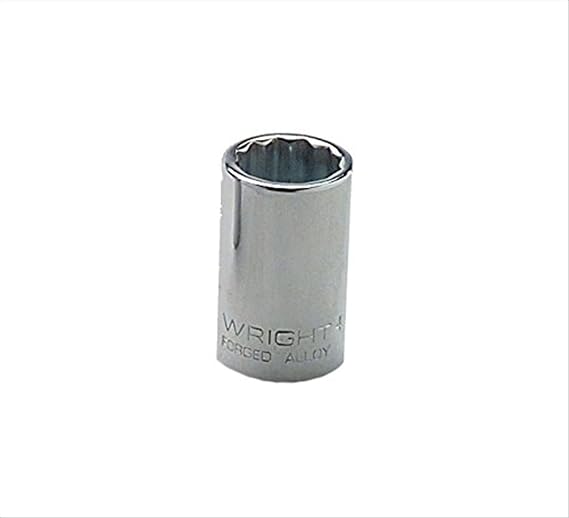 1/2" Drive 12 Point Standard Socket - 1"