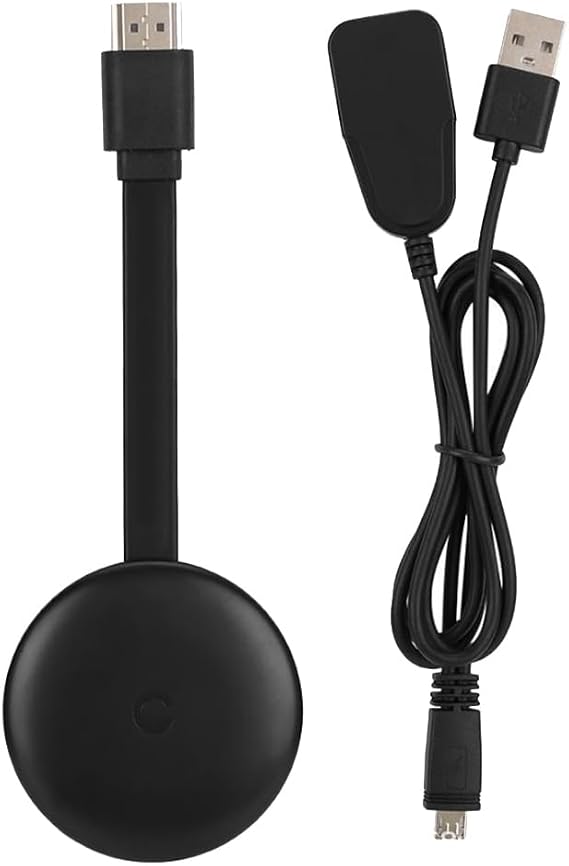 Wireless Display Adapter WiFi Screen Cast Mirroring Receiver Streaming Multimedia for Phone/PC/Tablet to View TV Projector