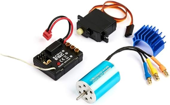 Integy Servo, Brushless Motor & ESC 50A Upgrade Kit for Drift 1/16 SG-1603 & SG-1604