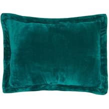 BrylaneHome BH Studio Microfleece Sham - King, Peacock