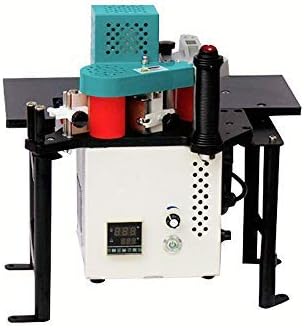 YUCHENGTECH Woodworking Edge Bander Banding Machine Upgrade Portable Edge Bander Curve Straight Edge Banding Machine With Speed Control 0.5~5m/min (220V)