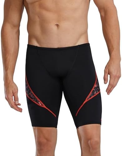 TYR Men's Durafast Elite Solid Jammer Swimsuit