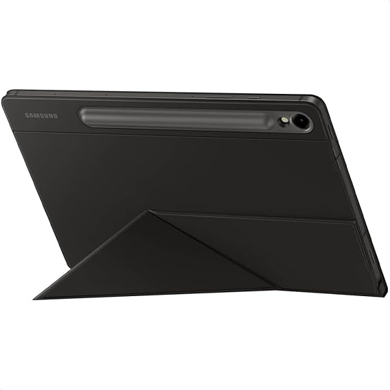 Samsung Galaxy Tab S9 / S9 FE / S10 FE/ S10 Lite Smart Book Cover, Tablet Protector Case, Landscape and Portrait Stand Options, Detachable Magnetic Back, Auto Screen On/Off, US Version, Black