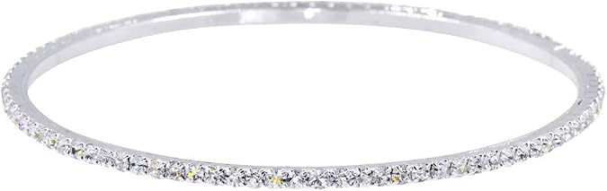 #15094 - Single Thin Rhinestone Bangle