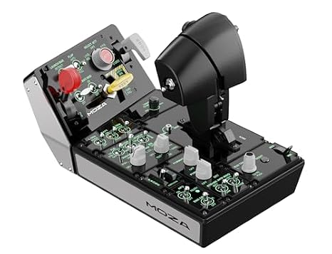 MOZA MTP Throttle Panel bundle with MTLP Take-off Landing Panel
