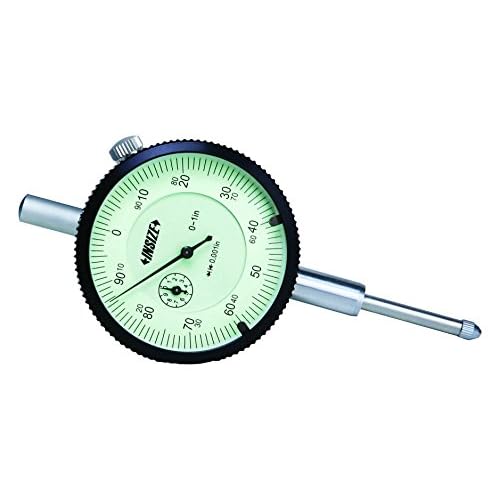 INSIZE 2307-025 Dial Indicator, .25, Graduation .001