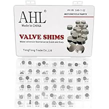 AHL Adjustable Valve Shim Kit 9.48mm O.D. for Yamaha YZ400F YZ400 F 1998-1999 (52pcs)