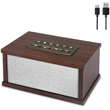 White Noise Sound Machine, Portable Sound Machine with 70 Soothing Sounds, 3 Timer Memory Function 30 Volume Levels Sleep Machines for Baby Kids Adult Home Office Travel, White