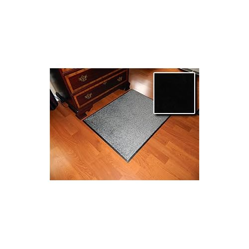 Commercial Grade Runner Matting - Carpet Mat Pro - 2 x 3 - Black - Non Skid Indoor Walk Off Floor Mats - Nylon & Rubber