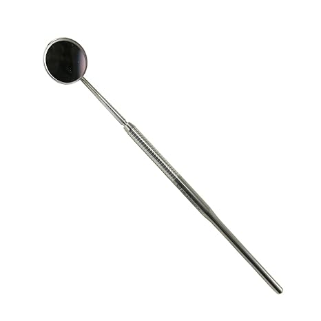 Magnifying Dental Mirror #4, 3X, CS, w/Handle