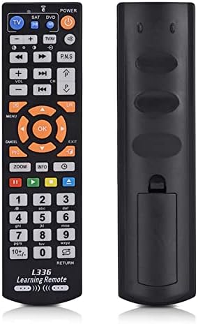 Smart Remote Control with Learning Function, Universal IR Remote Controller Replacement for TV Cable Box DVD Player Satellite Receiver and Home Entertainment Devices