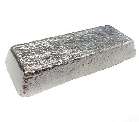 RotoMetals Whole Tin Ingot 99.9+% Pure Made in USA