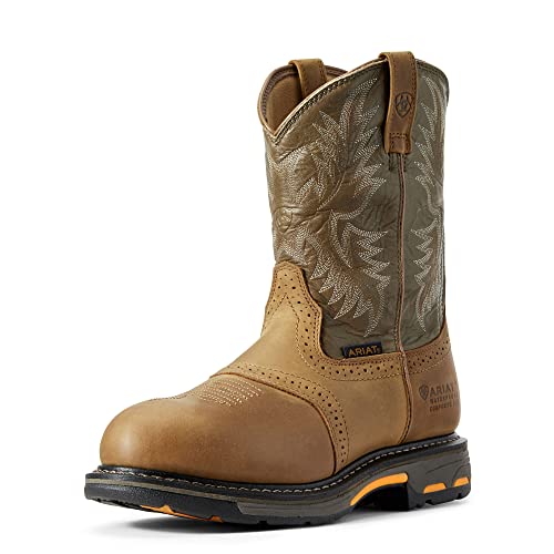 Ariat Mens WorkHog Waterproof Composite Toe Work Boot