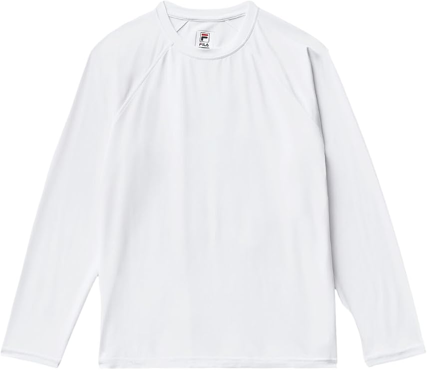 Fila Boys' Long Sleeve UV Blocker White M