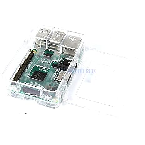 Transparent Acrylic Raspberry Pi Case Updated for Raspberry Pi 3 2 & B+ New