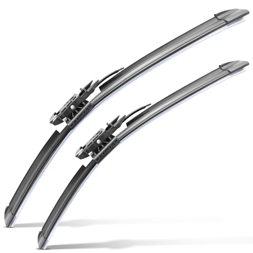 Wiper Blades for Tesla Model X, 28  18Pack of 2 Windshield Wipers with Integrated Washing, Automotive Replacement Front Windshield Wiper Blades for My Car, All-Seasons Applicable
