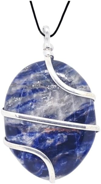 Oval Shape Sodalite Natural Stone With Free Velvet Pouch