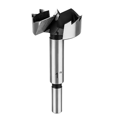 1 Inch Forstner Bit, Wood Drilling 1 by Round Shank, Wood Forstner Drill bits by BASYNOL