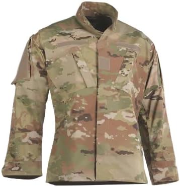 Tru-Spec Women's Army Combat Uniform Shirt Cordura Nylon Cotton Rip-Stop, Scorpion OCP - 36 x Long