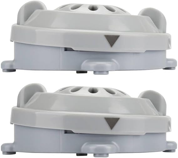 Pipeless Magnetic Jet Head BF-004 Replacement for LURACO Jet Motor Pedicure SPA Chair Part - Contains Propeller and Cover (2 Pack)