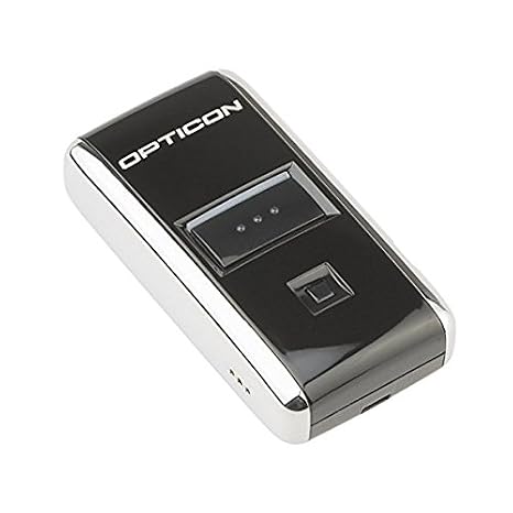 Opticon OPN-2006 Bluetooth Batch Memory Scanner, Includes USB Charging/Communication Cable, Works with Apple iOS and Android