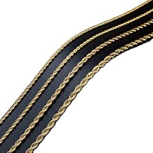 SANNYRA Gold Chain for Men Women 5MM16Inches, Mens Gold Chain Plated, Gold Chain Necklace for Women, 18K Real Gold Necklace Chain, Stainless Steel Necklaces Women Mens Jewellery Gift