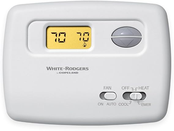 White-Rodgers 70 Series Classic, Non-Programmable Thermostat, 1F79-111
