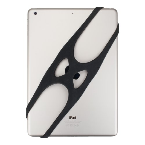 Comfortable, Secure Grip, Handle Compatible with iPad, Kindle or Any Tablet with an 8 to 11 inch Display. Mid-Size D4 Black