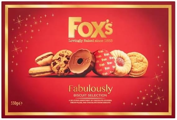 2 x Biscuit Selection 550G Delicious Tasty And Twisty Treat Gift Hamper For Birthday,Christmas,Easter,New Year