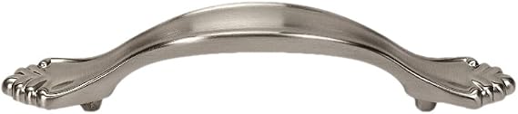Alno A1456-35-SN Bella Traditional Pulls, Satin Nickel