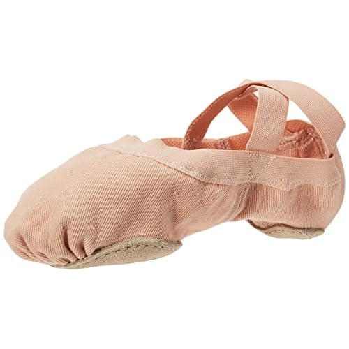 Bloch Womens Bloch Dance Womens Synchrony Split Sole Stretch Canvas Ballet SlipperShoe
