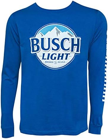 Busch Light Long Sleeve Sleeve Print Tee Shirt