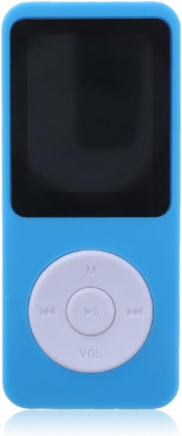 Portable Digital Display MP3 Player Audio Recorder Bluetooth Support 5.0 Video Music Speaker E-Reader Blue 32G