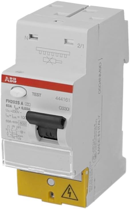 ABB ABB444161 Differential Switch FH202S 63 A Type A
