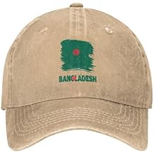 Vintage Bangladesh Bangladeshi Flag Baseball Cap for Men Women