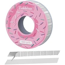 STALEKS PRO Expert Disposable White Abrasive Tape (180 Grit, 7m) Spare Block Straight Nail File Spare Roll for Eco-Friendly Manicure & Pedicure