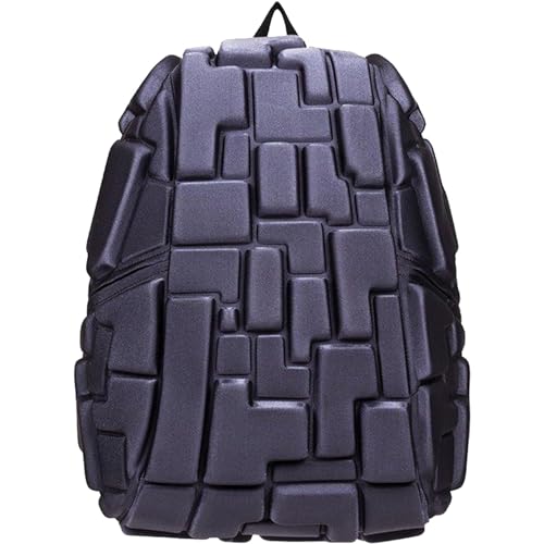 Madpax Blok Outer Limits Black 15 Laptop Stylish Large Storage Backpack for Men & Women Carry On Unisex Casual Travel Commuter Bag