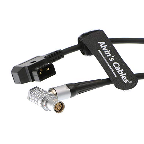 Alvins Cables RED Komodo-X Power Cable for RED DSMC2 Epic Scarlet D-Tap to 6 Pin Female Right Angle Cable for DJI Ronin 4D 1M39.4inches