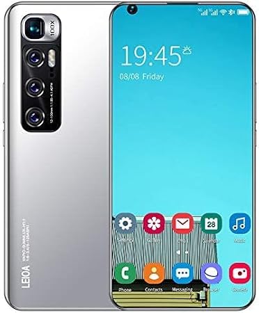 New Unlocked Smartphone,M11 Pro,7.2inch, Android 10.0,Face ID,10-core Processor,21.0+42.0MP,5600mAh,4+32/4+64/4+128GB,support TF Card,black/white/,White,4+32GB,Serene16