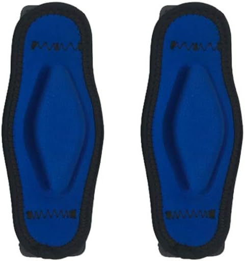 Elbow Brace with Compression Pad 2 Pack Adjustable Tennis Elbow Brace(Blue)