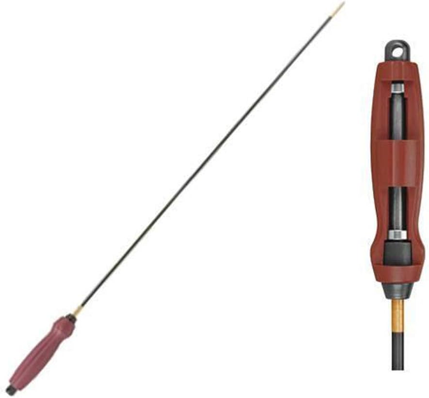 Tipton 1-Piece Deluxe Cleaning Rods with Multiple Caliber Sizes and Lengths, Carbon Fiber Shaft and Hanging Hole for Cleaning, Maintenance and Gunsmithing