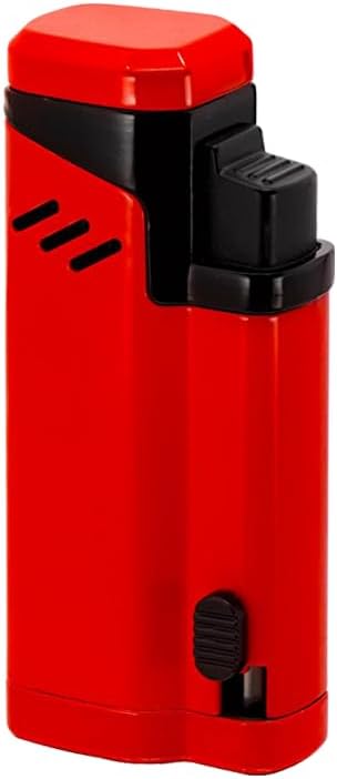 Vector - Empire Quad Flame Lighter (Red Lacquer)