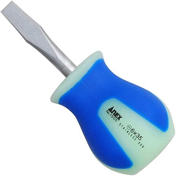 Gym (anex) Stainless Steel Luminous Driver suta-bi-taipu Slotted 6 X 35 No. 1505