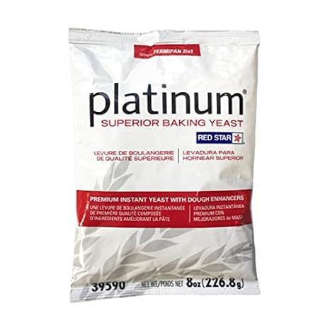 Red Star Platinum Superior Baking Yeast, 8 Ounce (Single Pack)