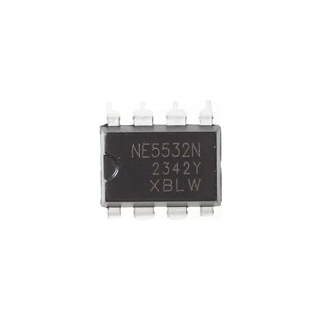 10 Pieces NE5532 DIP-8 Dual Low-Noise Operational Amplifier Op Amp