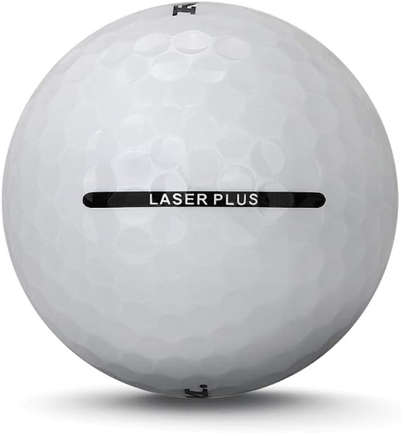 Ram 3 Dozen Laser Plus Golf Balls - Soft Low Compression for Slower Swing Speeds