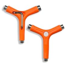 Yocaher Skateboard Longboard Multifunctional Y-Tool Skate Tool Pocket Size All in one (1 pc)