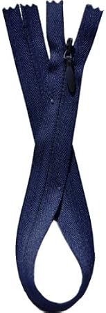 12" Unique Invisible Zipper ~ YKK Conceal Zipper 919 Pennant (12 Zippers / Pack)