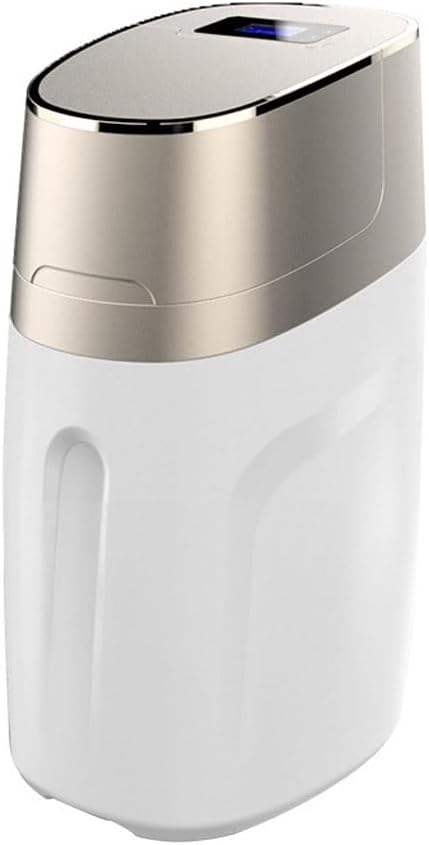 Automatic Water Softener, Exquisite appearance, Small size and easy installation, Softening water quality to avoid hair loss, LCD liquid crystal display, for Home, apartment, office